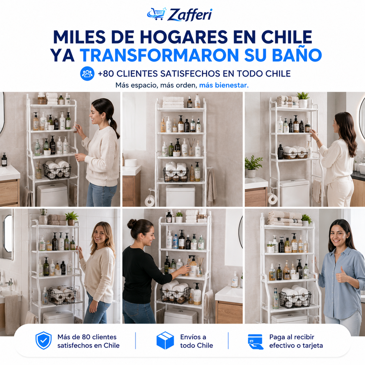 Repisa Organizadora Para Baño | ¡Más Orden en Minutos!