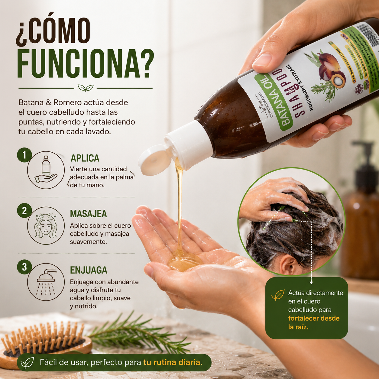 Batana & Romero Hair Care | Pack Doble Fortalecedor